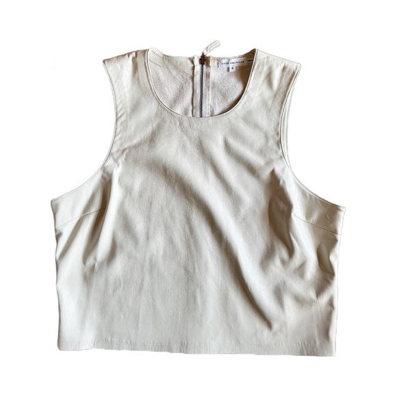Good American Better Than Leather Top | Size XL/GA Size 4 | Excellent Condition - Picture 1 of 4